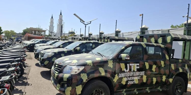 Banditry: Gov Yusuf donates operational vehicles to JTF in Kano