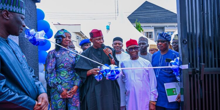 Gov Yusuf commissions pensioners’ corporate headquarters in Abuja, donates N100m