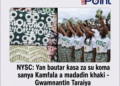 NYSC: Gwamnatin tarayya za ta maye gurbin kaki da kamfala a matsayin tufafin ƴan bautar ƙasa