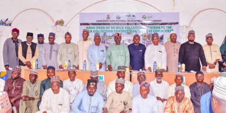 KSADP hands over 98 milk collection centre to operators in Kano