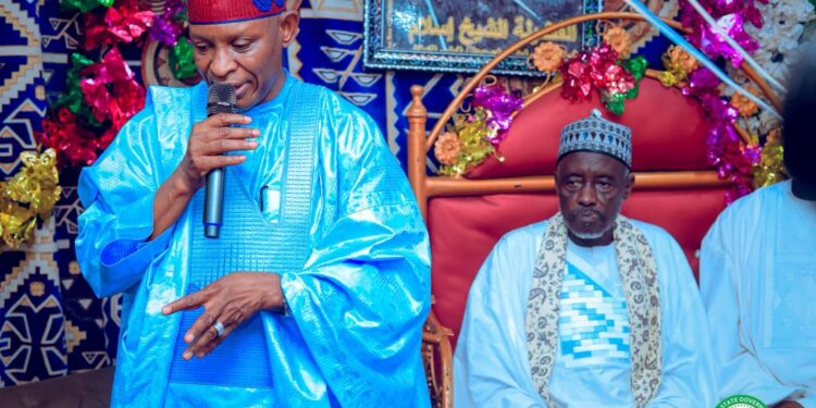 Gov Yusuf attends 8 Maulud sittings in one night, calls for collective efforts against immorality