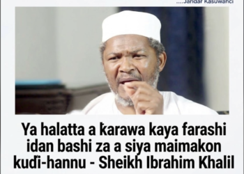 Ya halatta a ƙarawa kaya farashi idan bashi za a siya maimakon kuɗi-hannu – Sheikh Ibrahim Khalil