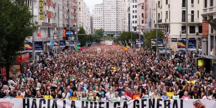 Zanga-zanga akan tsadar hayar gidaje ta ɓarke a Spain